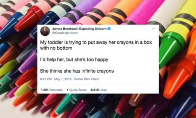 35 Hilarious Tweets From Parents About Crayons