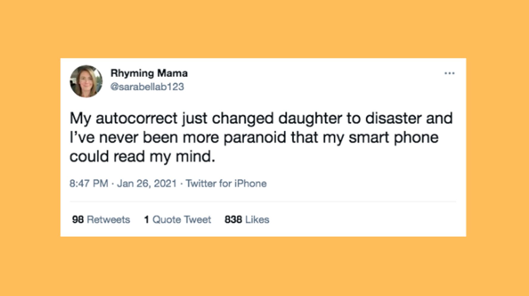 70 Hilarious Tweets About Autocorrect Fails