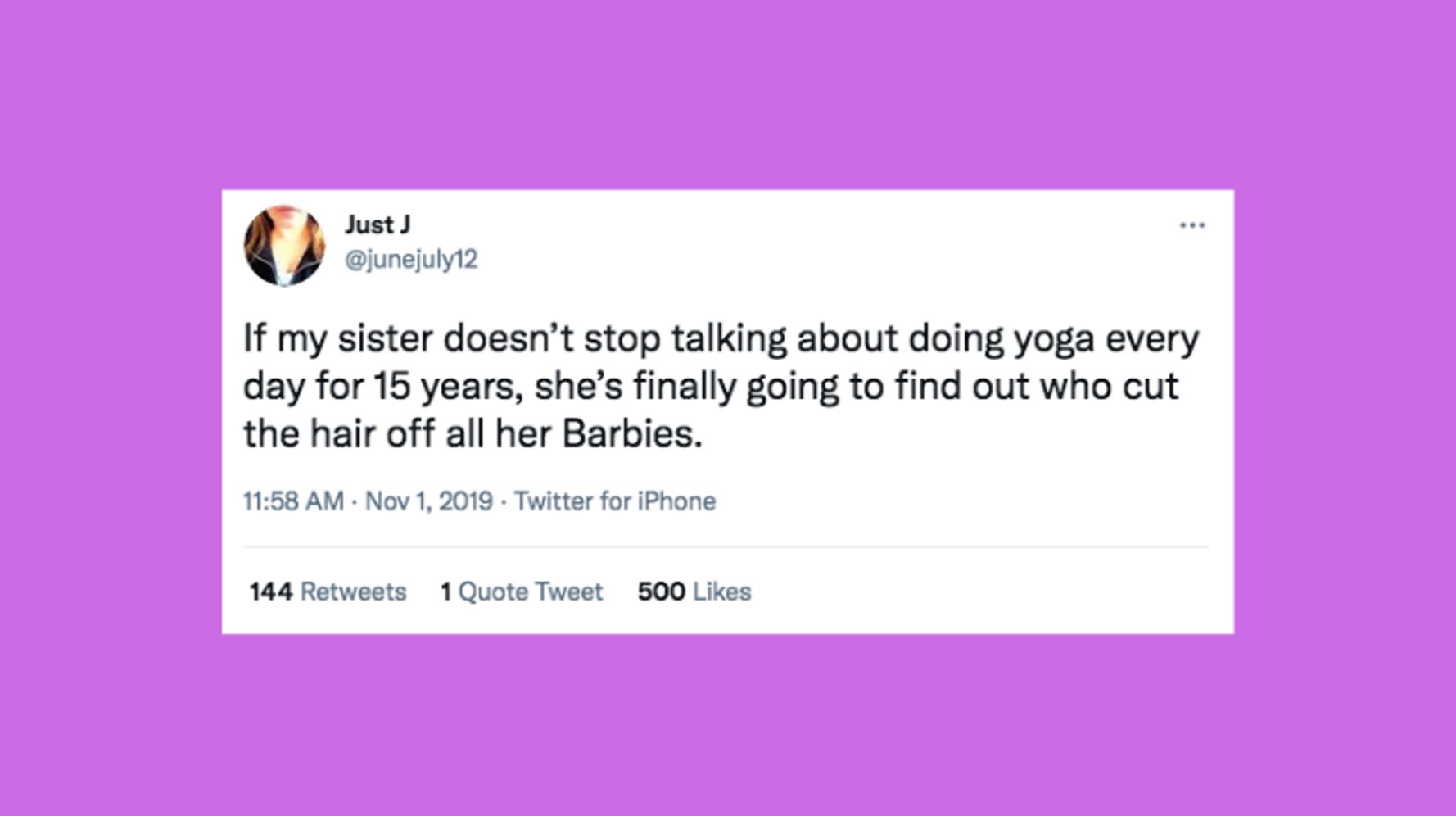 30 Too-Real Tweets About Having A Sister