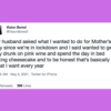 The Parents Of Twitter Have Thoughts On A Second COVID Mother’s Day