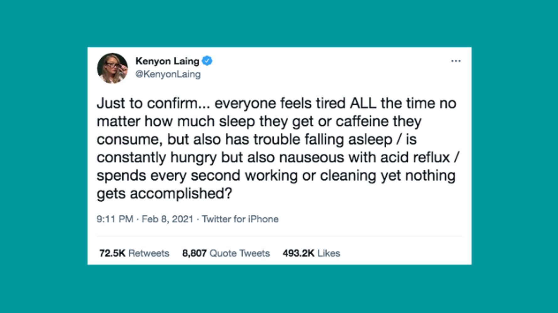 37 Tweets About Being Tired All The Time