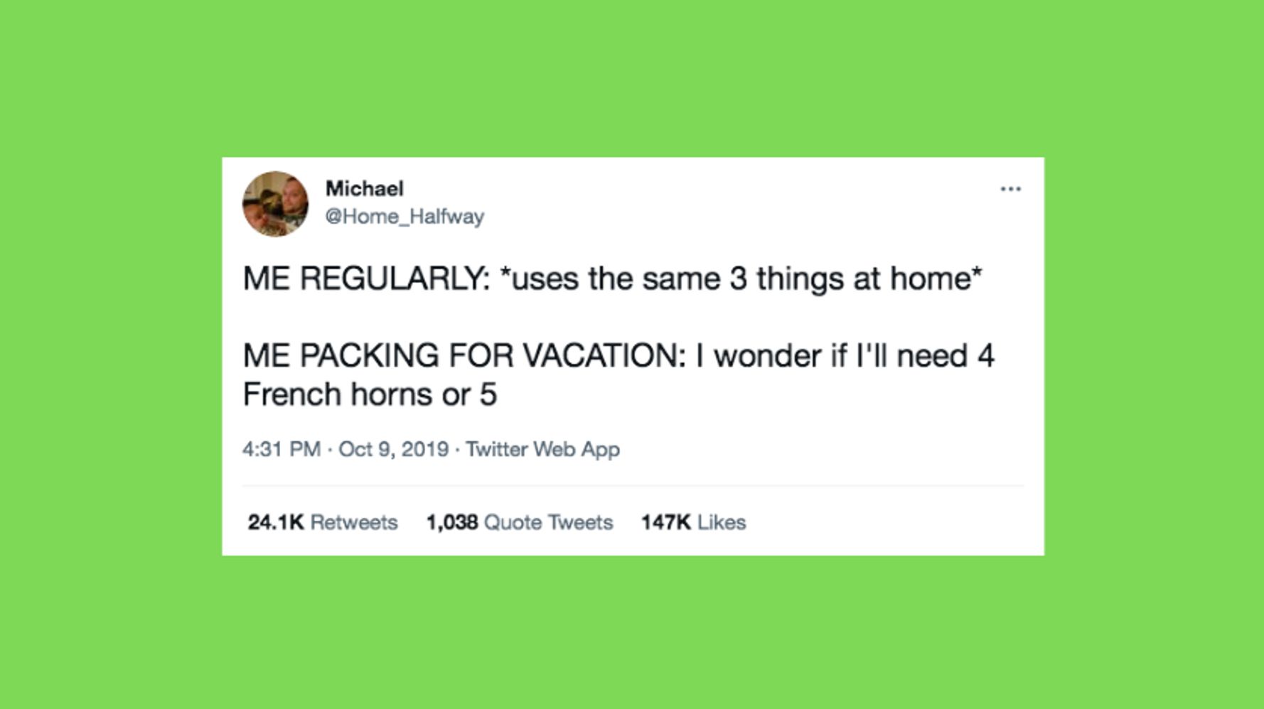 Hilarious Tweets About Packing For A Trip