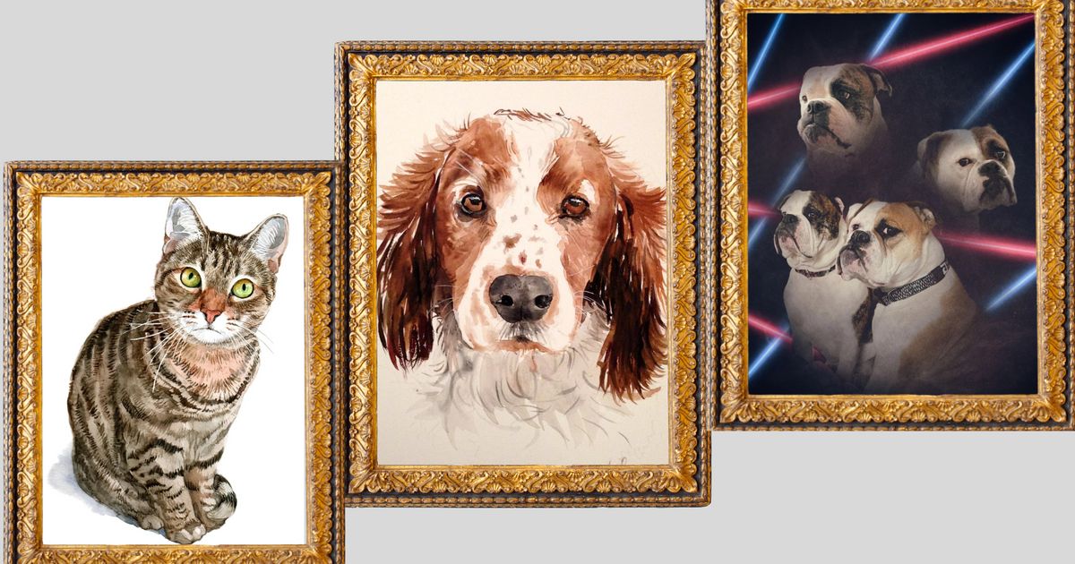 Pet Portraits Make Great Gifts — And You Should Start Shopping For Them Now