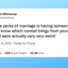 The Funniest Marriage Tweets To Get You Through This Week