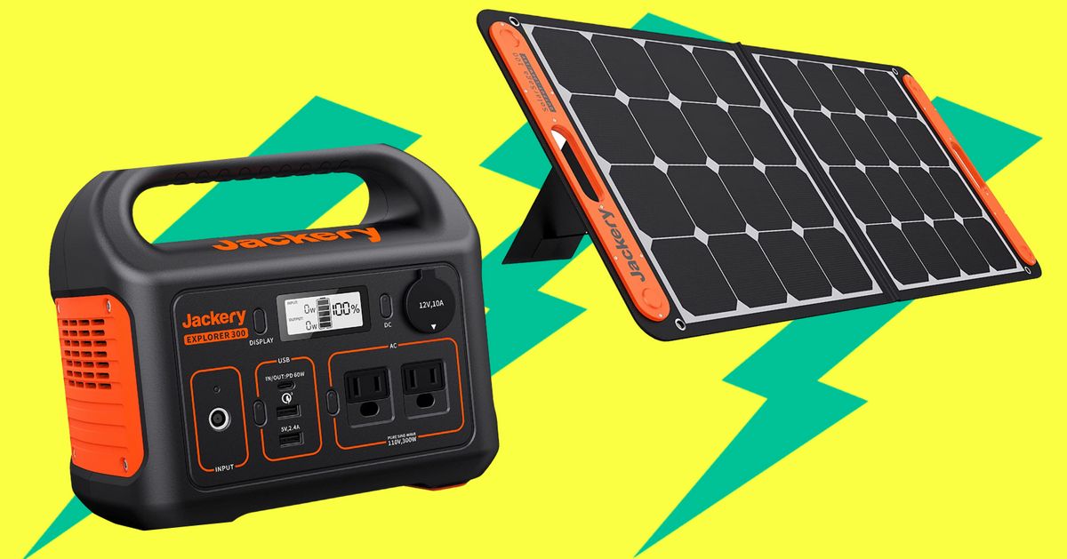 Jackery's Portable Power Stations And Solar Panels Are Up To 40% Off Right Now