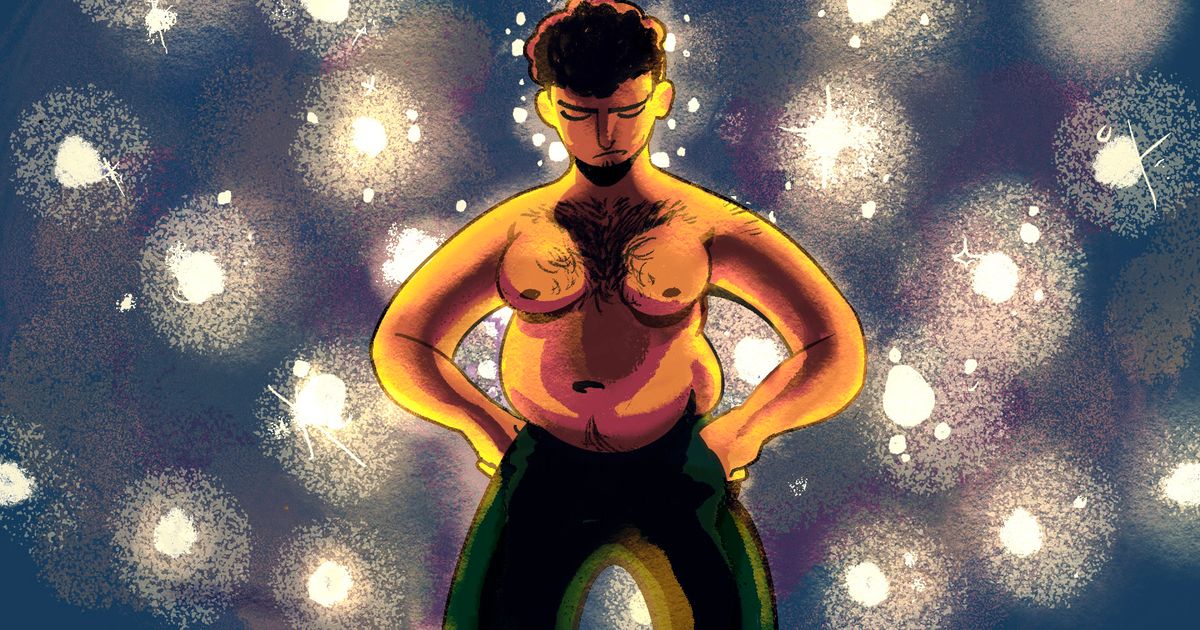 Men Get Real About Their Insecurities Over Their 'Man Boobs'