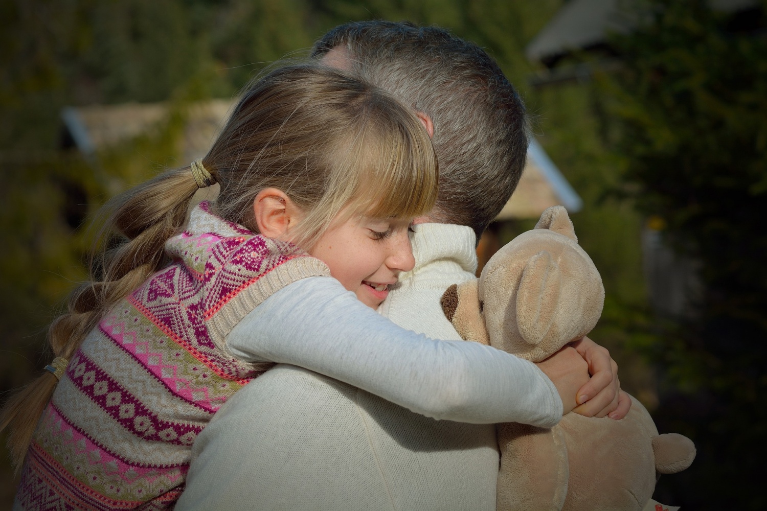 How Hugging Children Can Help Them Grow Smarter and Happier