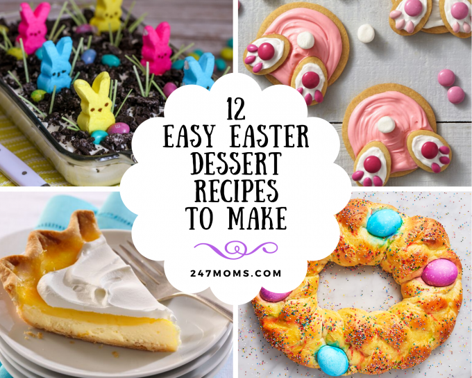 easy Easter dessert recipes