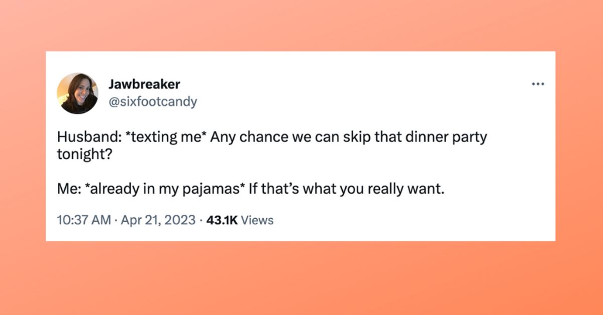 The Funniest Marriage Tweets To Get You Through This Week