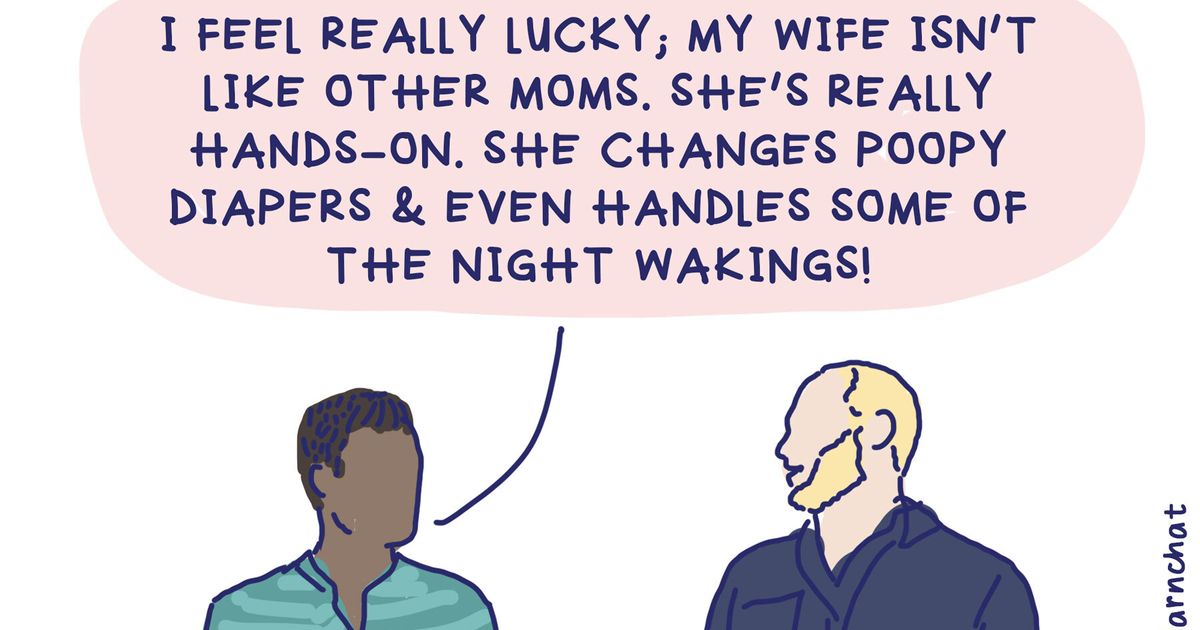 These Comics Flip The Script On Common Parenting Double Standards