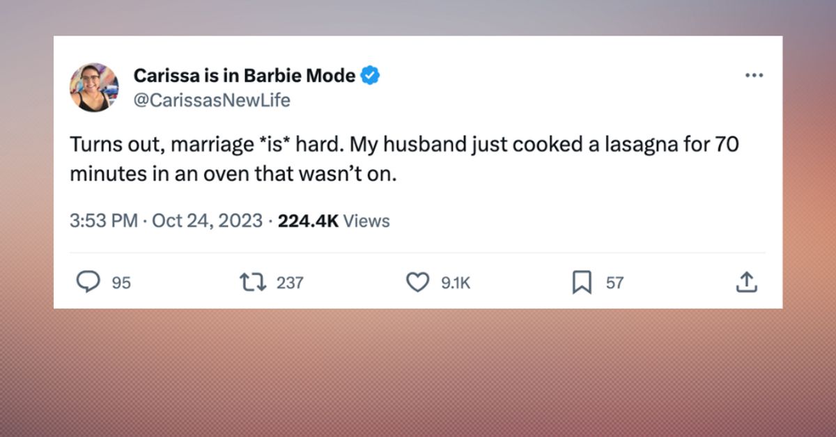 The Funniest Marriage Tweets To Get You Through This Week