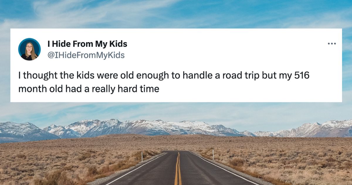 32 Spot-On Tweets About Road Trips With Kids