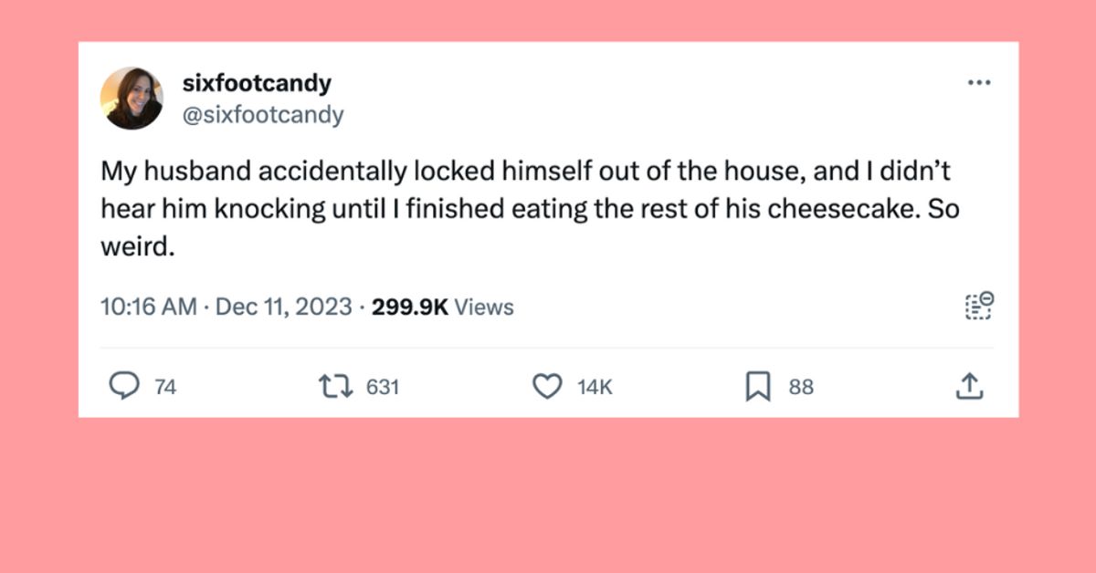The Funniest Marriage Tweets To Get You Through This Week