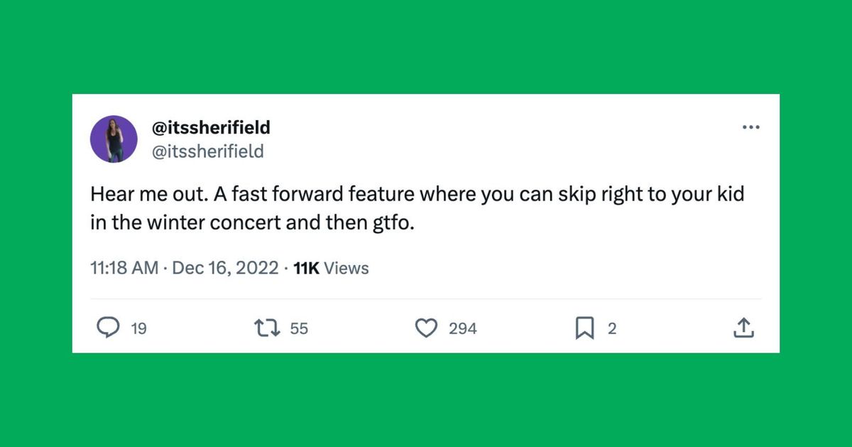 21 Funny Tweets About School Holiday Concerts