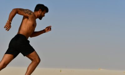 Man running