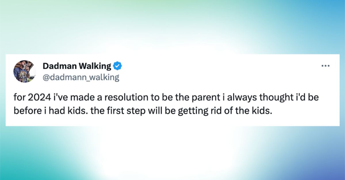 23 Too-Real Tweets About Kids And New Year's Resolutions