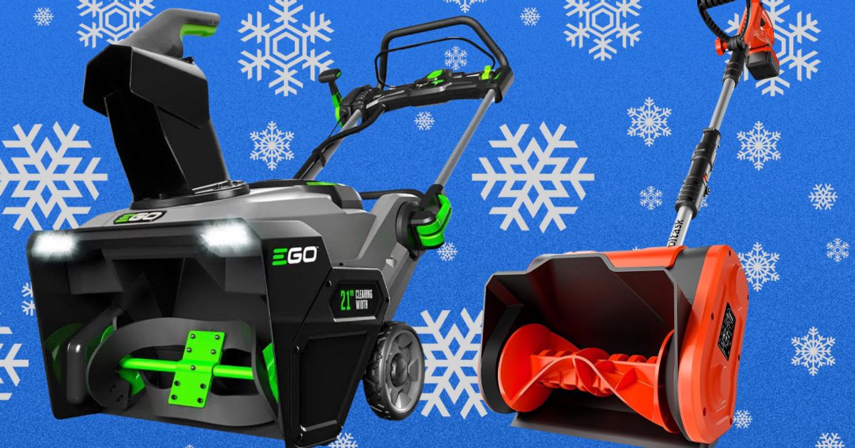 Reviewers Say These Lightweight Snowblowers and Electric Shovels Are Easy To Use