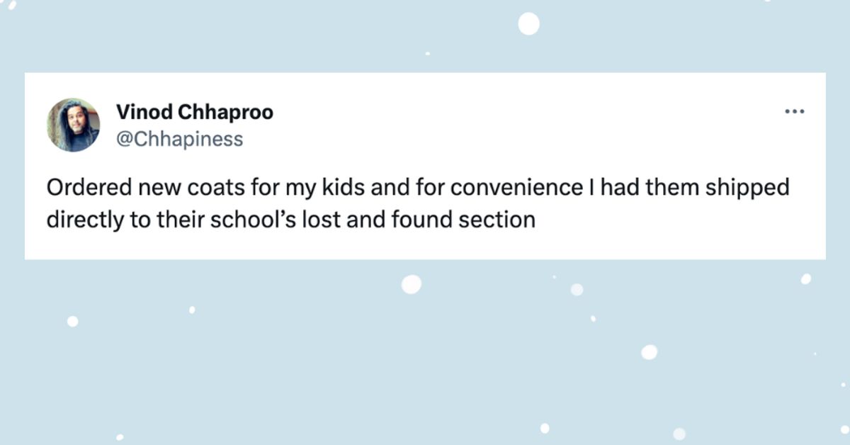 29 Too-True Tweets About Getting Kids Dressed In The Winter