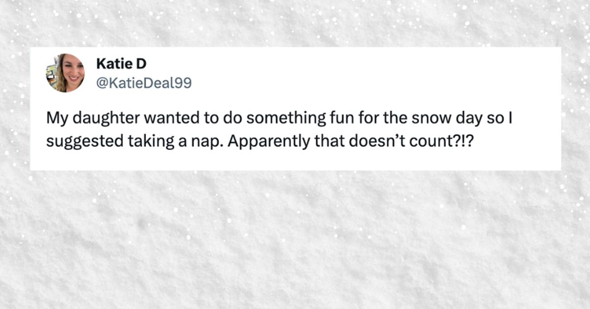 29 Tweets About The Realities Of Snow Days For Parents