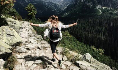 girl on a hike