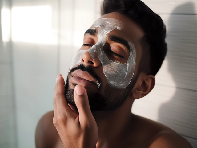 Man skincare