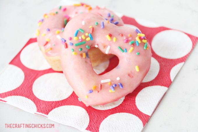 heart shaped valentine's treats