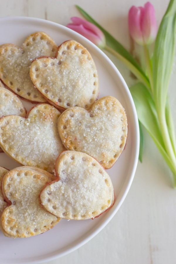 heart shaped valentine's treats