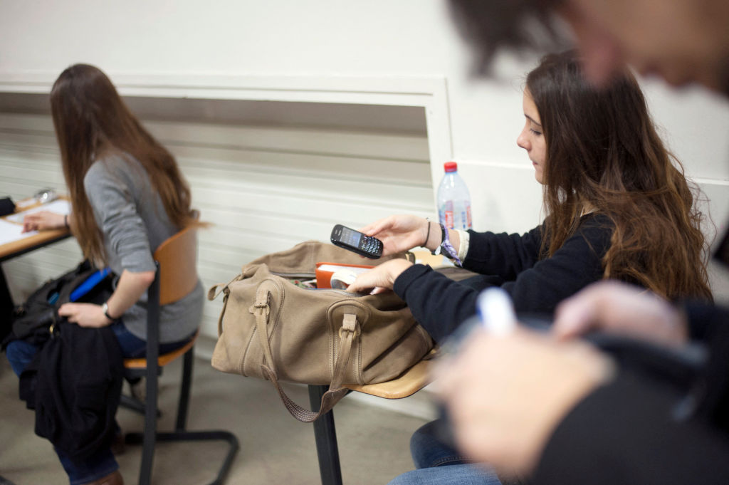 Cell Phone Usage in Class Disrupts Students' Focus Prompting More States To Ban Them in Schools