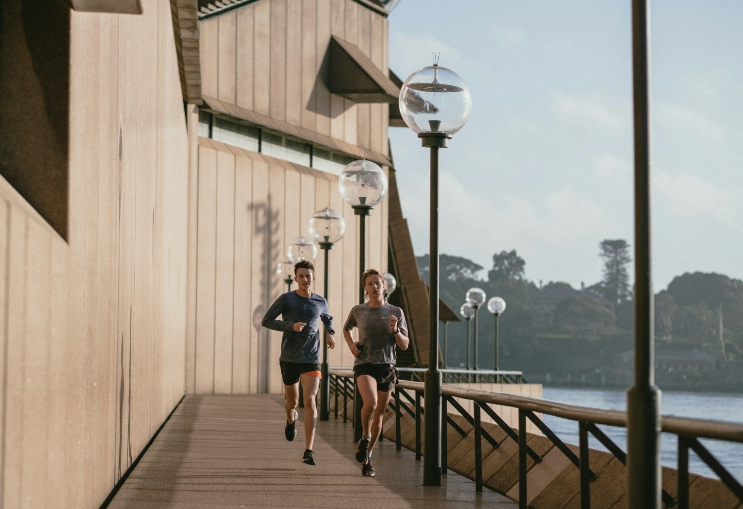 couple running