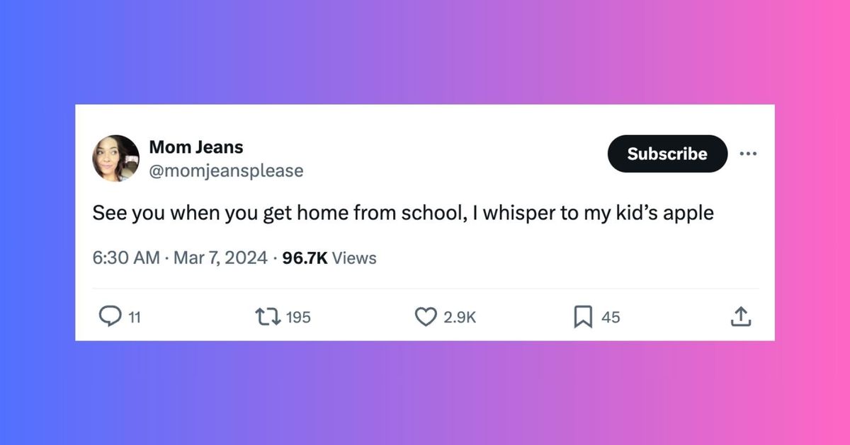 The Funniest Tweets From Parents This Week