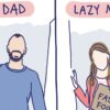 These Comics Highlight The Unfair Ways Society Views Moms Vs. Dads