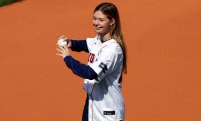 Tim And Stacy Wakefield's Daughter Throws Out First Pitch Months After Their Deaths