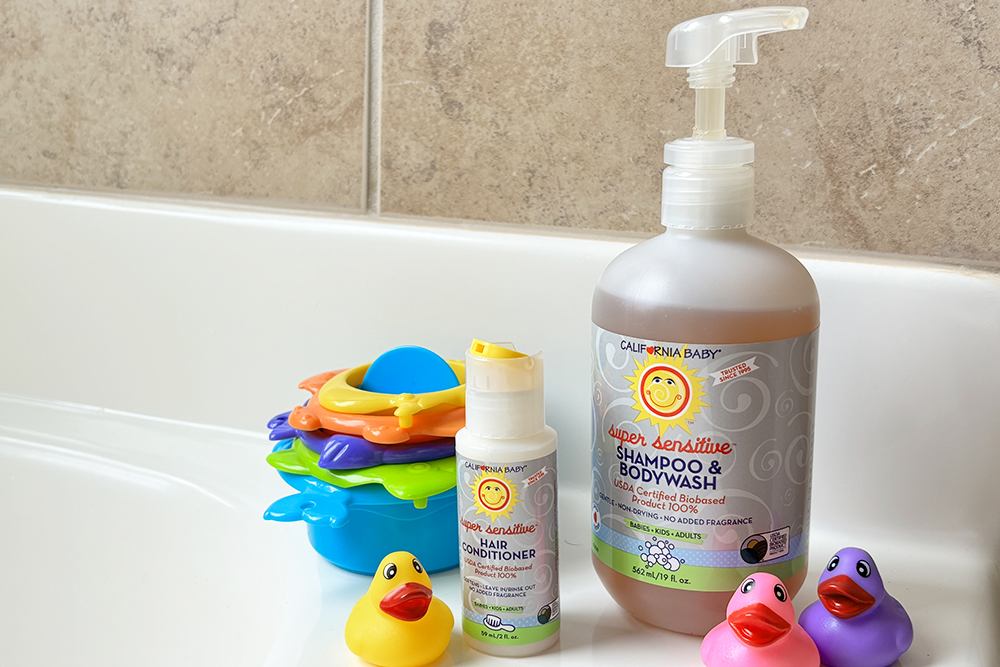 Gear Review: California Baby Super Sensitive Body Wash, Shampoo, and Conditioner - Pregnancy & Newborn Magazine