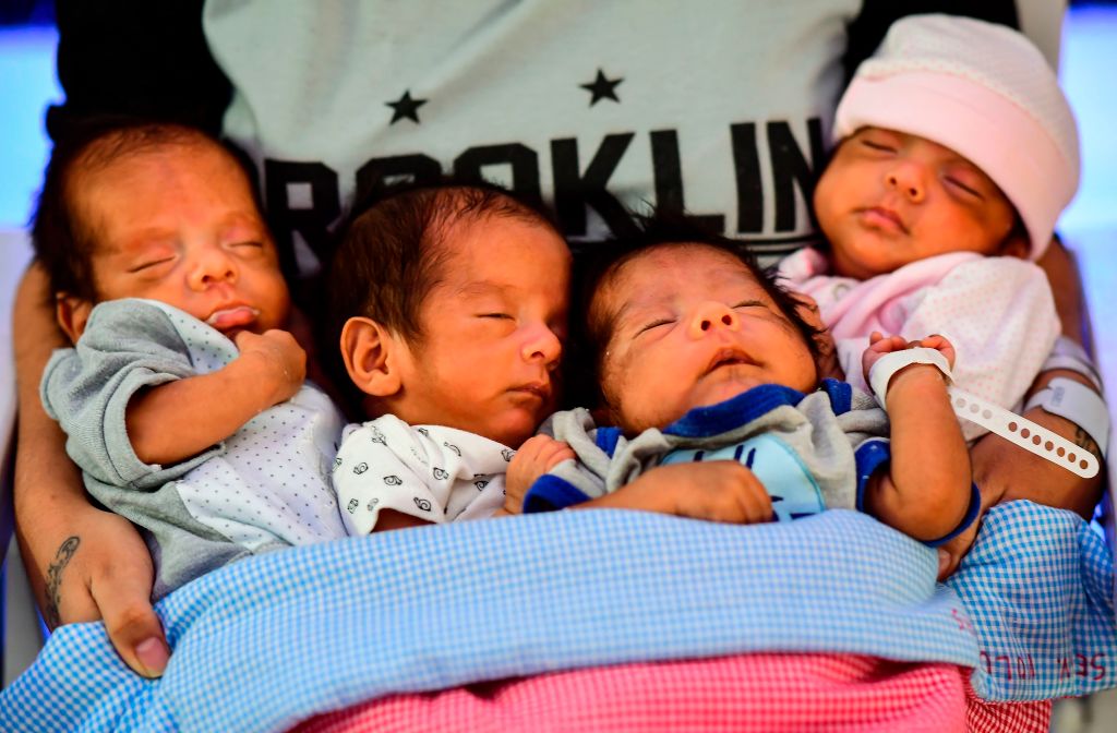 Texas Couple Joyfully Celebrates the Birth of Their Identical Quadruplet Daughters