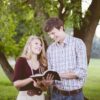 couple under tree