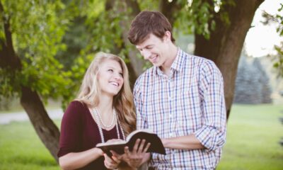 couple under tree