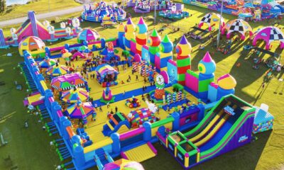 Largest Bounce House in the World Is Now Touring the US: See Where and When They Are Stopping Near You